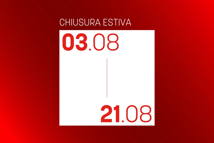 chiusure estive 2026 dinema